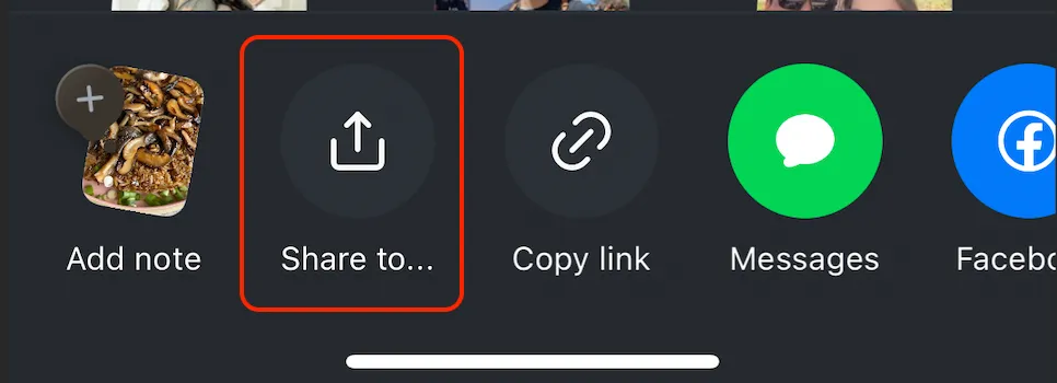 Share button