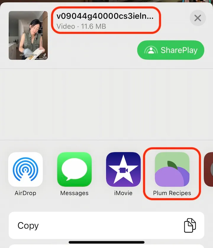 Share button