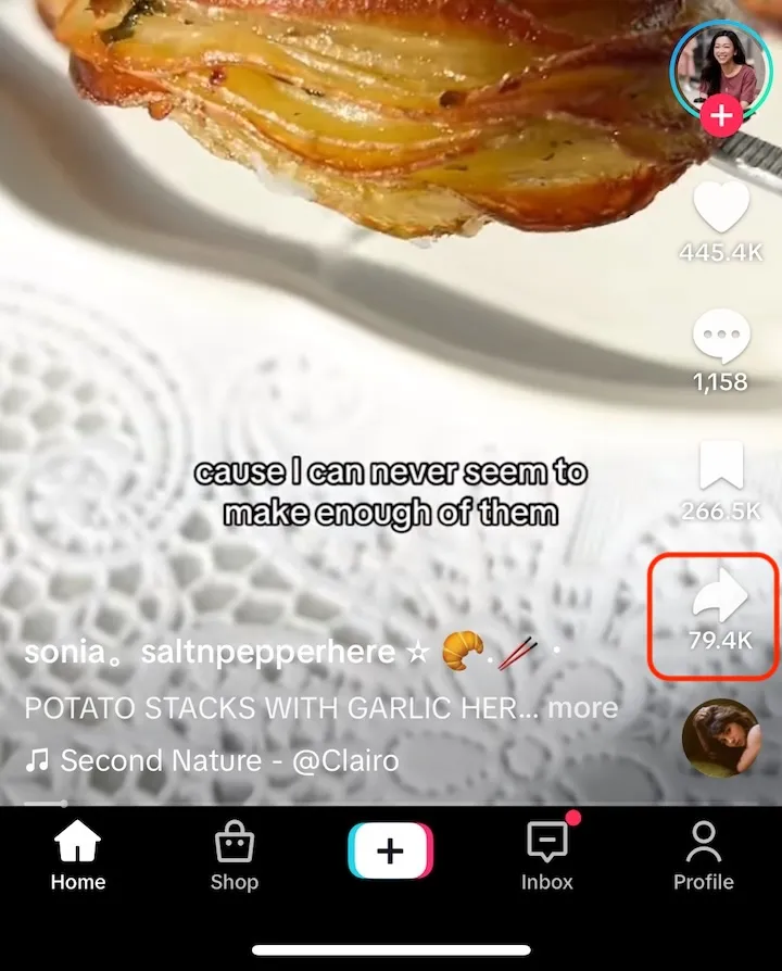 Share button